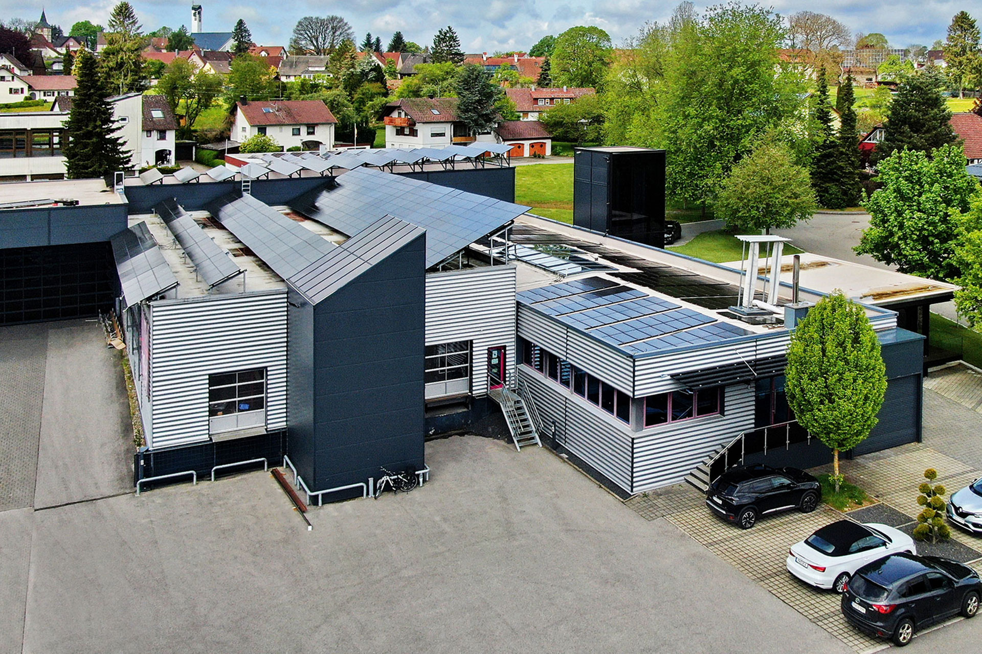 Gebäude der Sven Wössner GmbH – Metallbau aus Dornhan