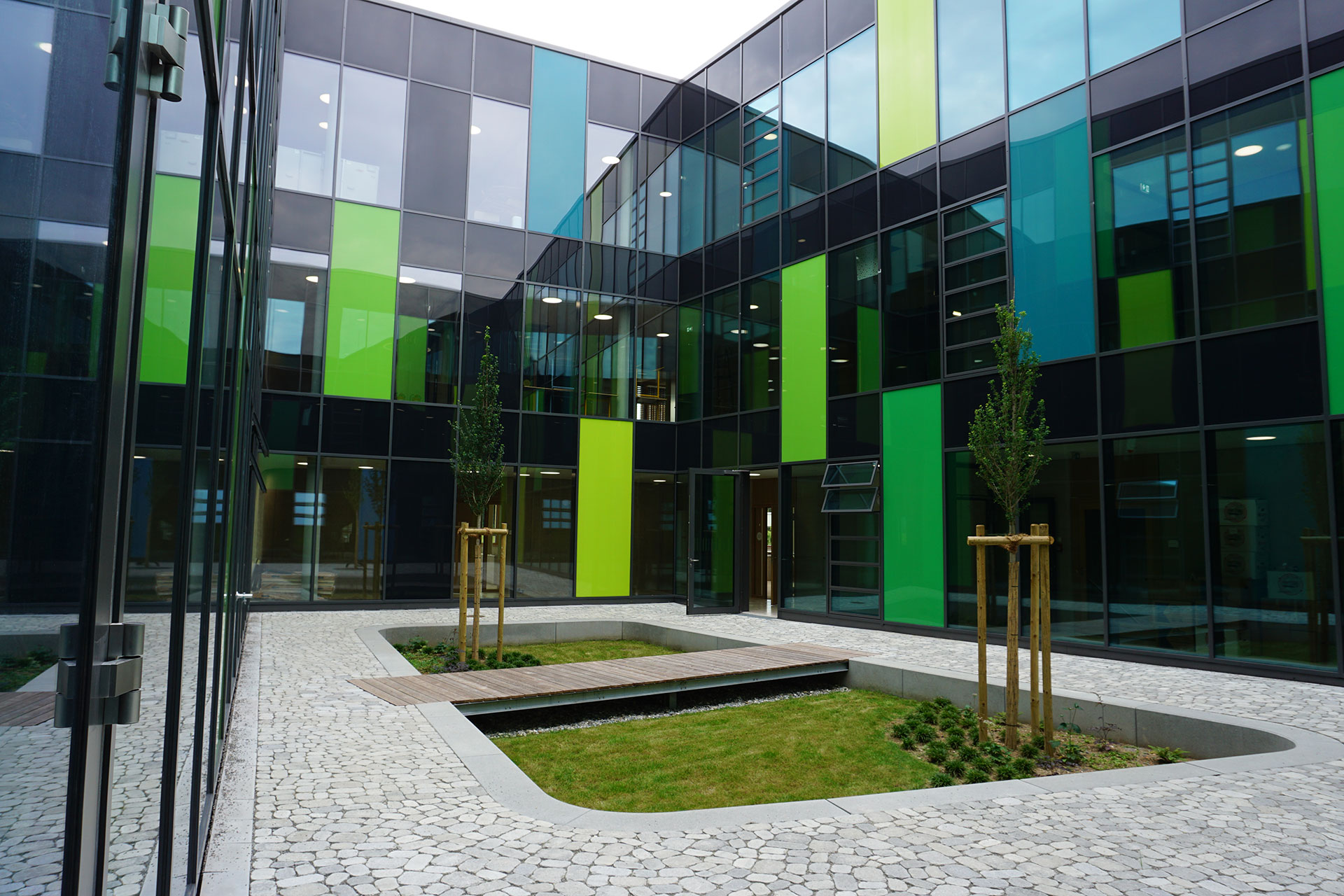 Fassade für Realschule in Gottmadingen von Sven Wössner